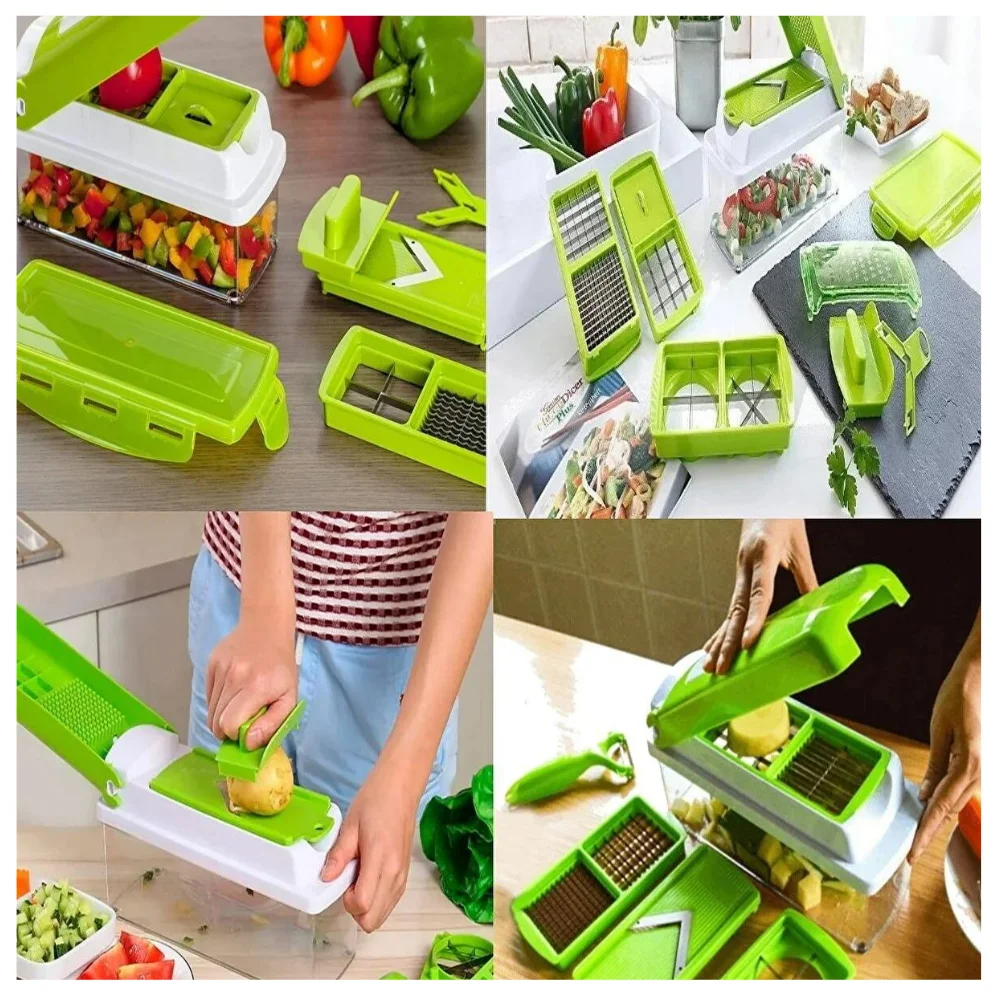 Vegetable Chopper, Grating, Multifunctional Nicer Dicer Fruit And Vegetable Slicer Kitchen Gadgets Gift And Dowry Auxiliary H