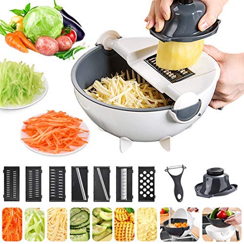 Multifunctional Vegetable Cutter With Drain Basket [free home delivery]